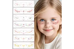 Easter Kids Eco-Friendly Waterproof Paper Tattoo Stickers for Face-Washable Temporary Holiday Party Makeup Printing