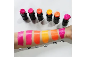 Professional Halloween Long Lasting Face Painting Kit Private Label 18 Colors Creamy Stick Face and Body Paint