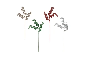 Perforated Powder Sprinkled Christmas Vase Decorations for Home Holiday Decor and Tree Ornaments