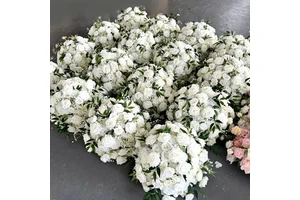 Hotsale High Quality 50cm 60cm 70cm 80cm Rose Flower Arrangement Modern Wedding Table Flower Centerpieces Silk Artificial