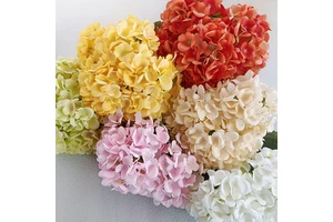 PT-HY003 Weddings Decorative Artificial White Flower Table Centerpiece Flores Arrangements Silk Bridal Bouquet