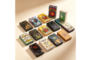 100+SKU 4.05in*2.48in English Oracle Tarot Cards Guidebook Future Telling Symbols Party Supplies Board Game Tarot Cards