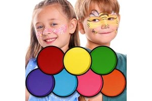 Non Toxic Aqua Color Avender Face Body Paint Face Paint Multicolor Face Painting