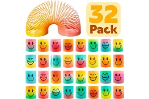 Kids 4 to 8 Fun Goodie Bag Stuffers for Birthdays Classroom Prizes and Small Toys Present Mini Spring Party Favors