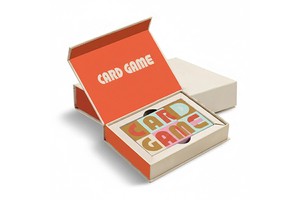 Custom Paper Printing Fun Attracting Table Topics Questions Talk Playing Team Work Game Card Deck Set With Box