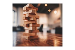 Bulk Party Game Tumbling Blocks - Giant Wooden Stacking Game - Classic Group Entertainment & Interactive Kids Toy Toy Supplier