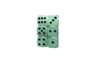 Glow-in-the-Dark 14MM Bar KTV Drinking Game Dice Luminous Square Resin Entertainment Supplies Acrylic Plastic