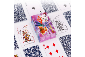 Luxury Glossy Printed Playing Cards for Family Game Night and Party Supplies Wholesale