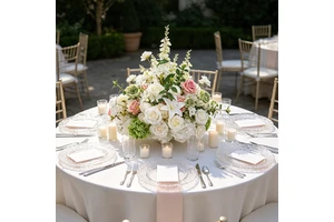 DKB Wholesale High Quality Artificial Flower Ball Centerpieces Elegant Floral Arrangements for Wedding Table Decoration