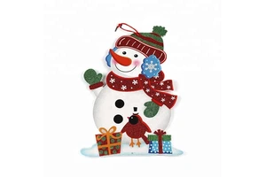 Wholesale Christmas Ornaments Snowman Christmas Hanging for Activity Party Decoration