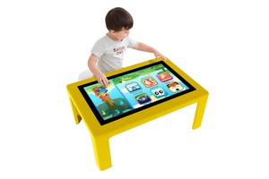 Factory Direct 32-75 Inch Touch Screen Game Table Multi-Touch Interactive Table For Kids Education 3-Year Retail Store Subway