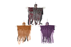 Handheld Scene Decorations in Three Colors for Festival Party Halloween Skeleton Hanging