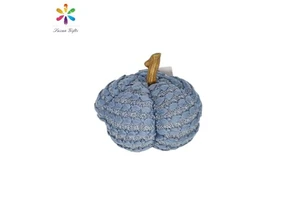 Factory Direct Supply Pumpkin Home Decor Halloween Artificial Knitting Fall Decor Pumpkin