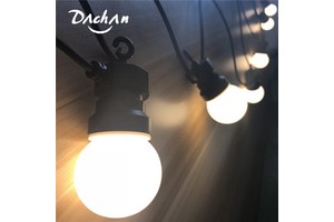 HOT! 13M 20 Bulbs Led Festoon Globe String Light Christmas G50 Ball Fairy Patio Garden Party Wedding Outdoor Decoration Light