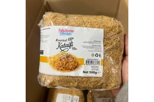 500 gr Roasted Kataifi Bulk Kadayif Turkish Dessert Natural Ingredients Crunchy Caramelized Perfect for Dubai Chocolate Bar