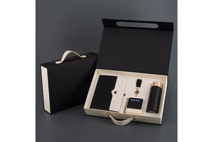 Corporate Gift Set Luxury Personalized Notebook Tumbler Umbrella & USB Drive In Premium Gift Box For Graduation & Christmas