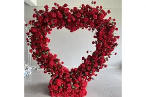 High Quality Pink Rose Floral Arrangement Table Centerpieces Wholesale Wedding Decoration