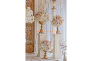 Latest New Arrival Modern Stylish Metal Wedding Centerpiece with Customizable Size Shape for Wedding Events Birthday Decorations