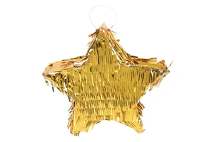 Nicro Hot Sale Ramadan Gold Moon Star Shape Paper Pinata Islamic Eid Mubarak Decoration Baby Shower Birthday CE Supplies
