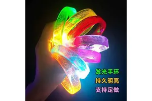 Wholesale Spot Led Bracelet Custom Concert Bar Party Wedding Birthday Led Flash Bracelet Merry Christmas New Year Party Favor