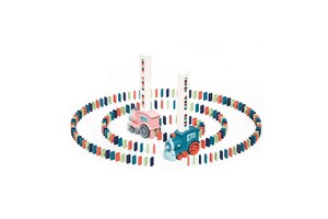 Domino Little Train Toy Game Event Supplies