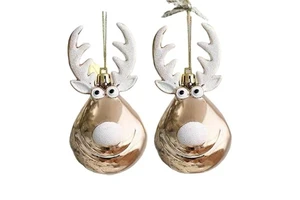 Christmas Party Navidad Gifts for Kids New Year Hanging Doll Christmas Santa Snowman Elk Ornaments