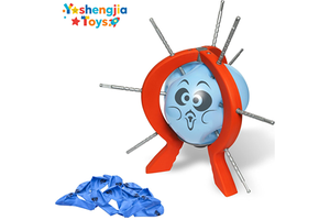 Hot Selling YSJ TOYS Model 1111-27 Plastic Funny Interactive Party Game Boom Balloon Pop Prank Toy for Desktop Games
