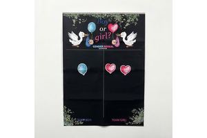 Gender Reveal Games Gender Reveal Ideas Boy or Girl Party Supplies Gender Reveal Voting Use Gender Reveal Decor