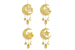 Ramadan Acrylic Door Wall Hanging Decor Muslim Party Supplies Ramadan Home Decor