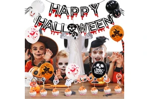 Halloween Party Kit Decorations Festive Supplies for Holiday Decorations Party Festival Supplies