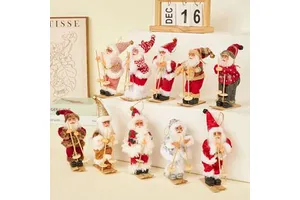 Wholesale Christmas Decorations Navidad Ornaments Santa Claus Doll Gifts Toys Crafts Christmas Santa Claus