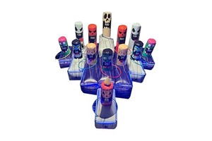 Fast air Ship to Door,Halloween Interactive Games Inflatable Ring Toss Carnival Game for Party