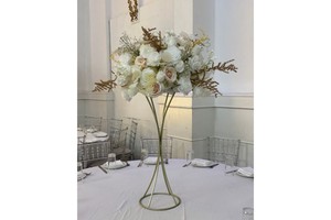 Wedding Decor Table Centerpiece Metal Plinth Metal Flower Stand for Floral Decor Arrangement Metal Flower Stand