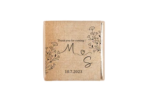 Custom Wedding Chocolate Favors Personalized Bulk Party Gifts for Guests Wedding Party Favor for Guests
