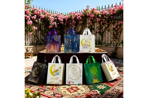 653314 Ramadan Gift Bag - 8pcs Bag Party Maker Ramadan Supplies