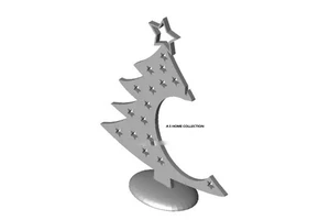 Personalized Handmade High Quality Blank Sublimation Christmas Tree Customized Luxury Tabletop Decoration Ornament