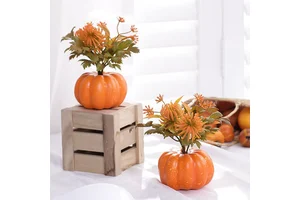 Wholesale Faux Pumpkin for Halloween Thanksgiving and Valentine's Day Decorative Table Dining Room Decoration