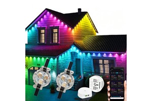 12V 24V Smart Home Decoration Permanent Christmas Lighting IP68 Waterproof Rgbw Outdoor Pixel Point Light