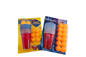 Direct Sales Party Games Multiple Size Pp Ps Disposable Plastic Beer Pong Cups Set
