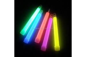 For Glow Stick Promotional Gift Custom Glow Sticks for Christmas Light up for Party 6'' Emergency Glow Stick