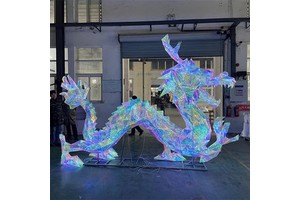 Color Intrigue Dragon Motify Light Outdoor and Indoor for All Holiday Decoration