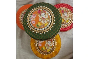 Ganesha Sweet Box Wedding Return Gift for Guest Bulk Birthday Party Favor Festival Event Corporate Nikah Gifting Dry Fruit Boxes