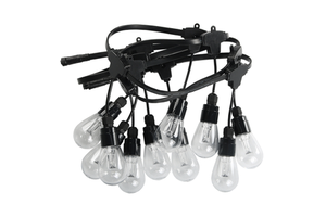 IP65 DC12V RGB LED Christmas Light Strings Digital Pixel Bulb PVC Body Indoor Outdoor Landscape Decorations CE RoHS Dimmable