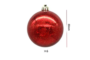 Free Sample Shatterproof Christmas Xmas Decor Ornaments Home Holiday Party Decoration