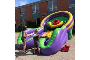 Bullseye Ball Inflatable Game Throwing Carnival Game Outdoor Event Party Soft Play Equipment Bouncy Castle Portable PVC