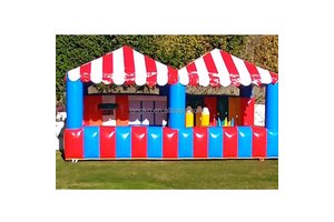 Inflatable 3 in 1 Carnival Game Party Rental Equipment for Events Outdoor Party Rental Equipment for Events