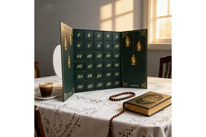 Ready To Ship Eid Mubarak Arabic Gift Box Ideas Craft Eid Treats Dates Chocolate 30 Days Ramadan Advent Calendar Gift