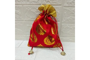 Luxury Wedding Gift Potli Bag Haldi Mehndi Favors Party Return Gifts Heena Night Party Diwali Holi Festival Bridesmaid Gift Bags