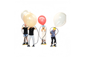 New Hot Sale Foot Pressed Air Pump Whack a Inflatable Balloon Game High Quality PVC for Kids Carnival Party Interactive Play