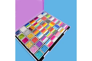 Bulk Split Cake Face Paint Palette Kit Professional| Water-Based Gradient Shades | Non-Toxic | Body Painting Supplies
